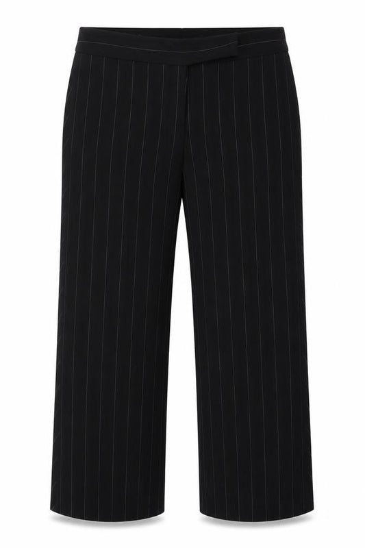 Womens UK Size 14 Atmosphere Regular Fit Dress Pants Black Trousers
