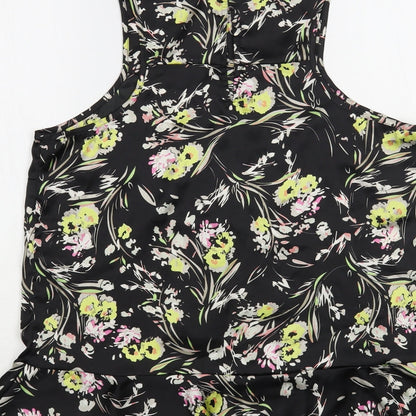 Womens UK Size 14 NEXT Black Basic Blouse
