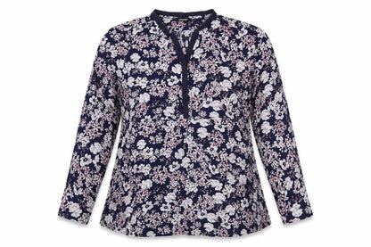 Womens UK Size M Olsen Blue Basic Blouse