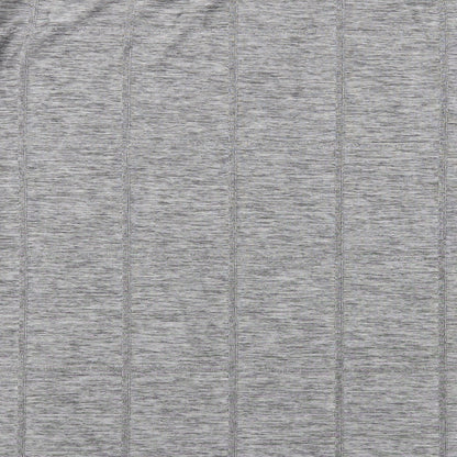 F&F Womens Grey Round Neck Check Polyester Pullover Jumper Size L