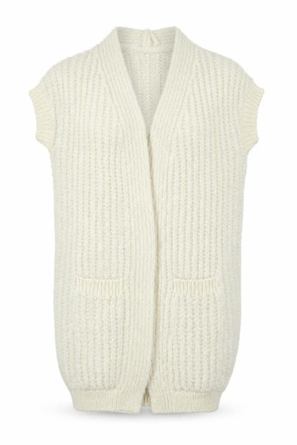 Womens UK Size S Marks and Spencer Ivory Cardigan Jumper