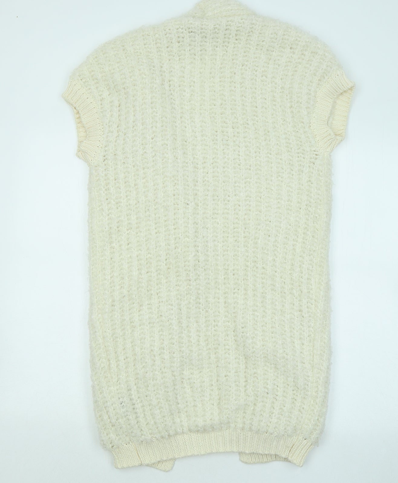 Womens UK Size S Marks and Spencer Ivory Cardigan Jumper
