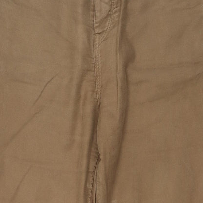Hammond & Co Mens Brown Cotton Straight Jeans Size 36 in L31 in Regular Zip