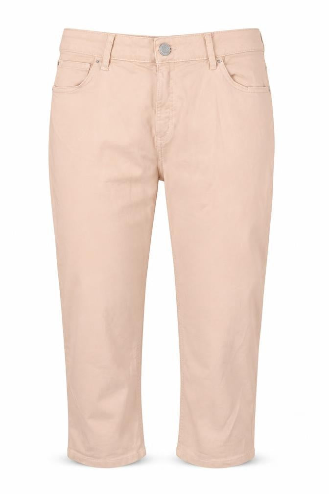 Womens UK Size 34 in Preworn Regular Fit Cropped Pink Jeans
