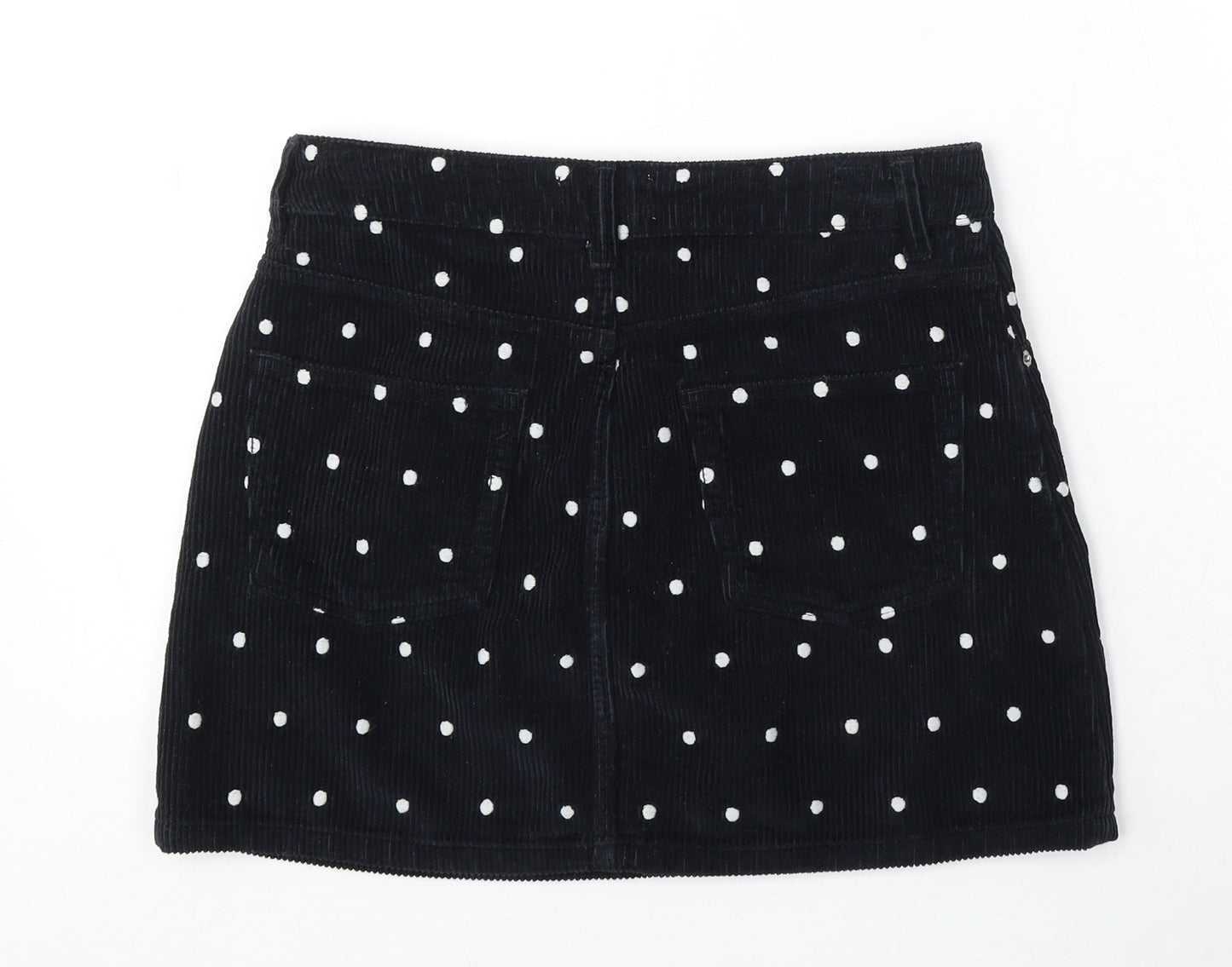 Womens UK Size 10 Topshop A-Line Corduroy Skirt