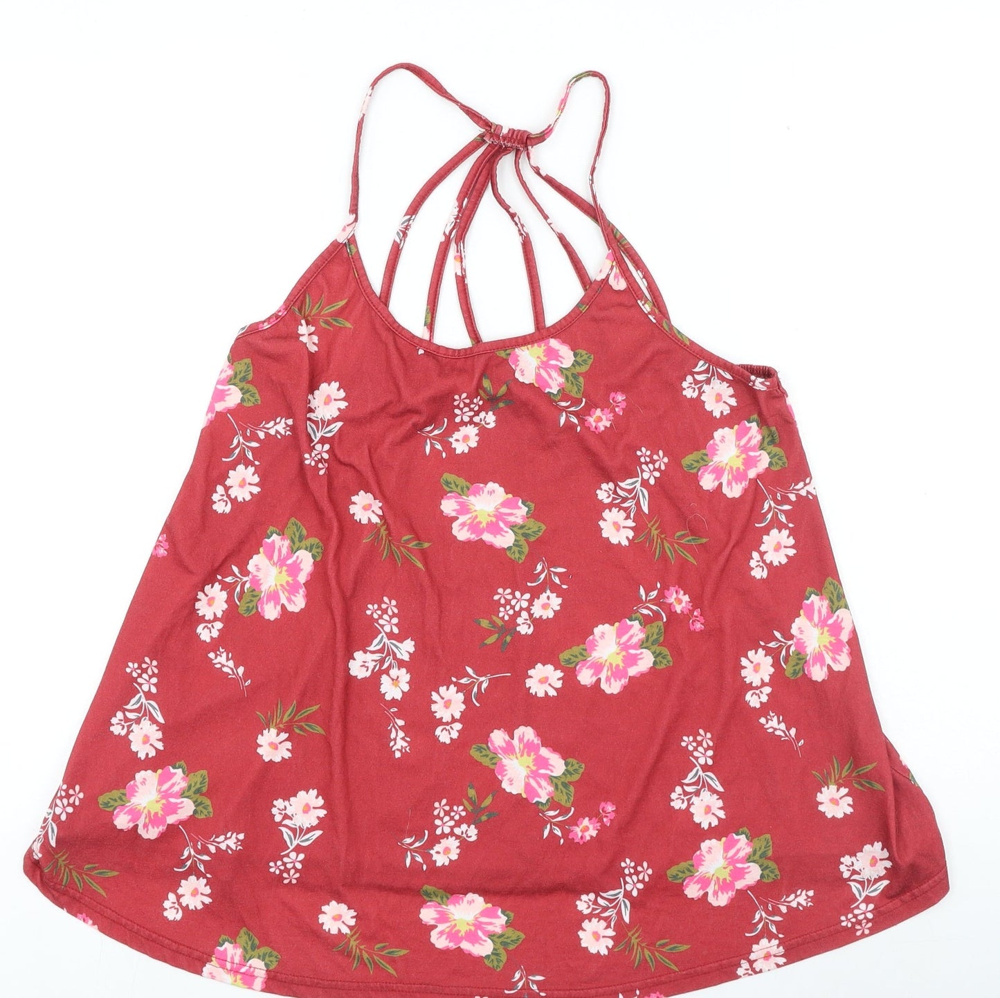 Womens UK Size L sheilay Red Camisole Tank