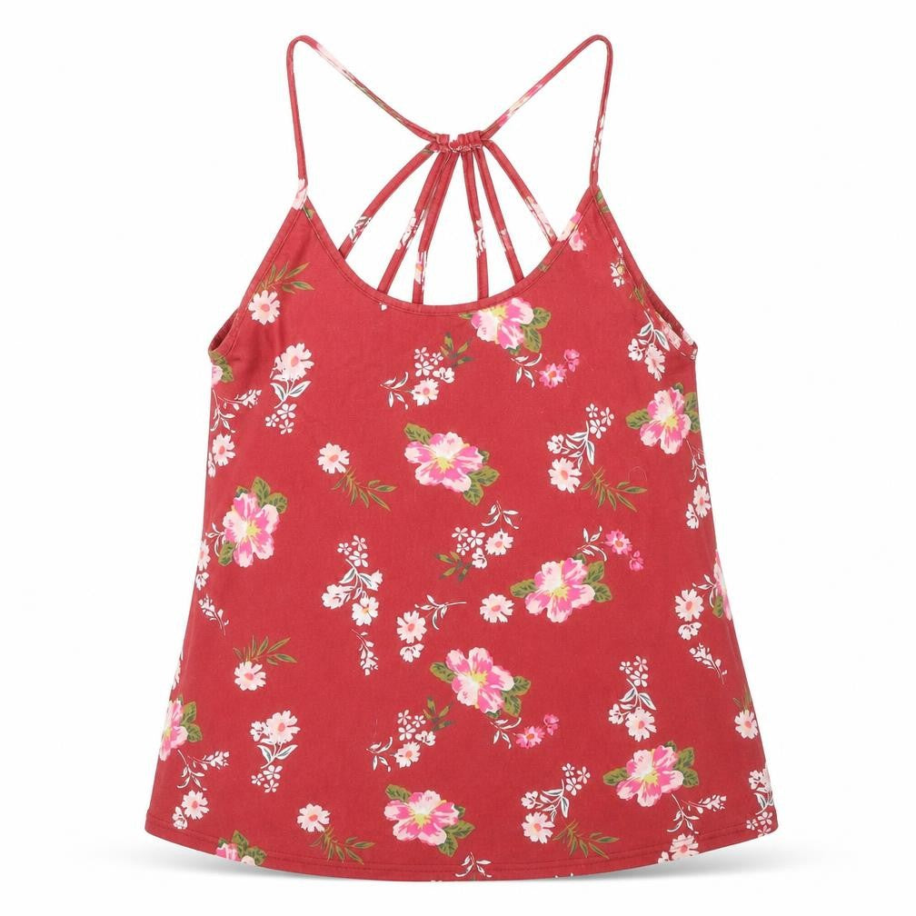 Womens UK Size L sheilay Red Camisole Tank