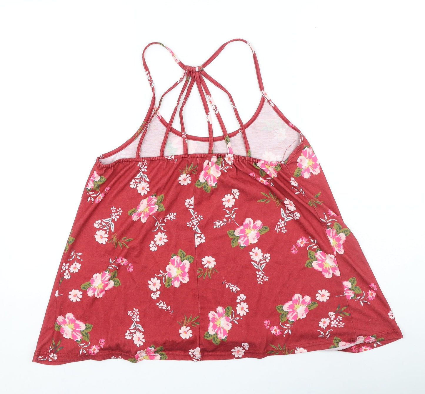 Womens UK Size L sheilay Red Camisole Tank