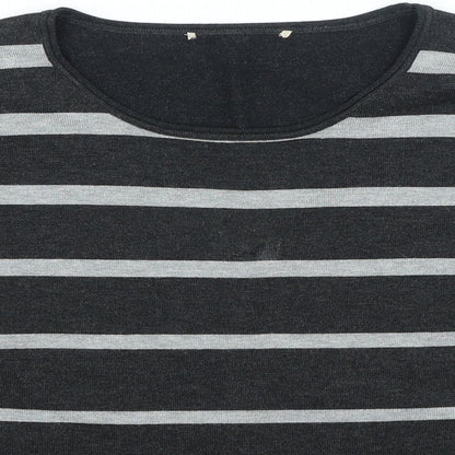Womens UK Size L Preworn Grey Pullover Jumper