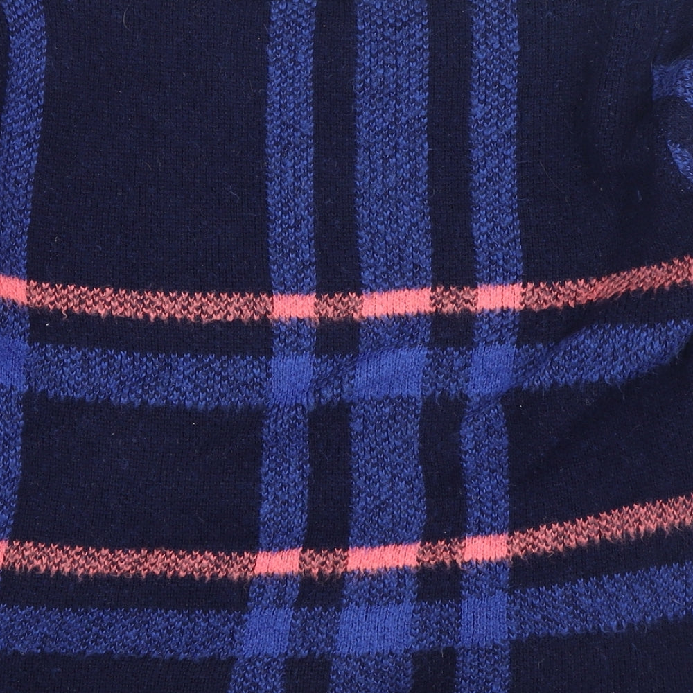 Womens UK Size M Preworn Blue Pullover Jumper