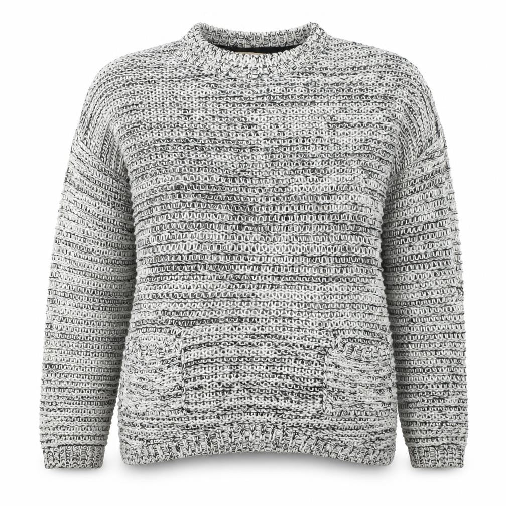 Womens UK Size 10 Preworn Grey Pullover Jumper