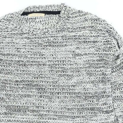 Womens UK Size 10 Preworn Grey Pullover Jumper