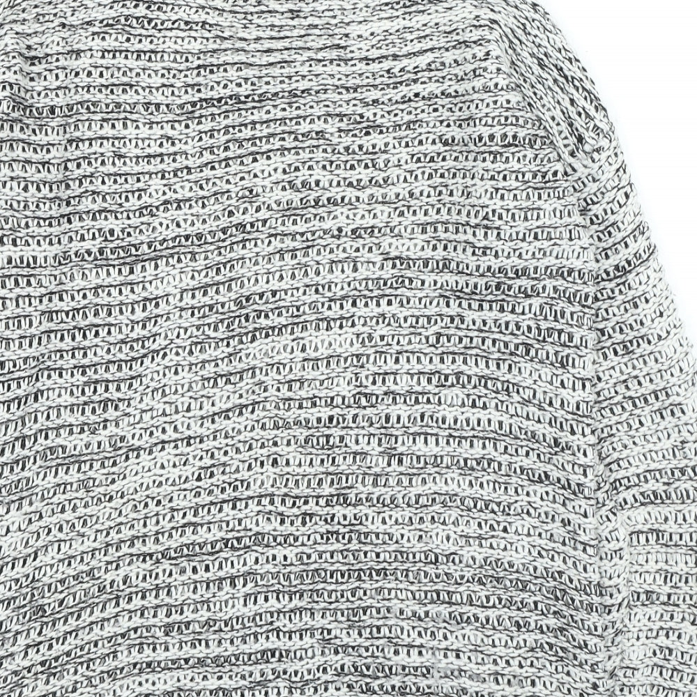 Womens UK Size 10 Preworn Grey Pullover Jumper