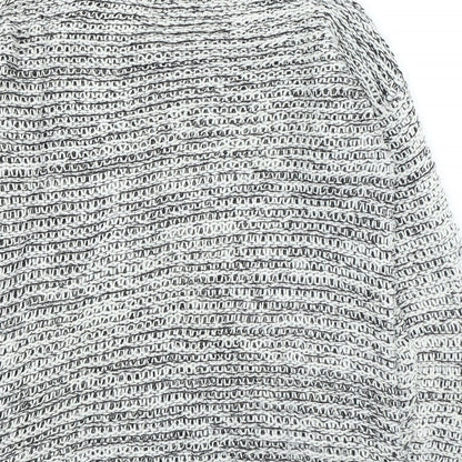Womens UK Size 10 Preworn Grey Pullover Jumper