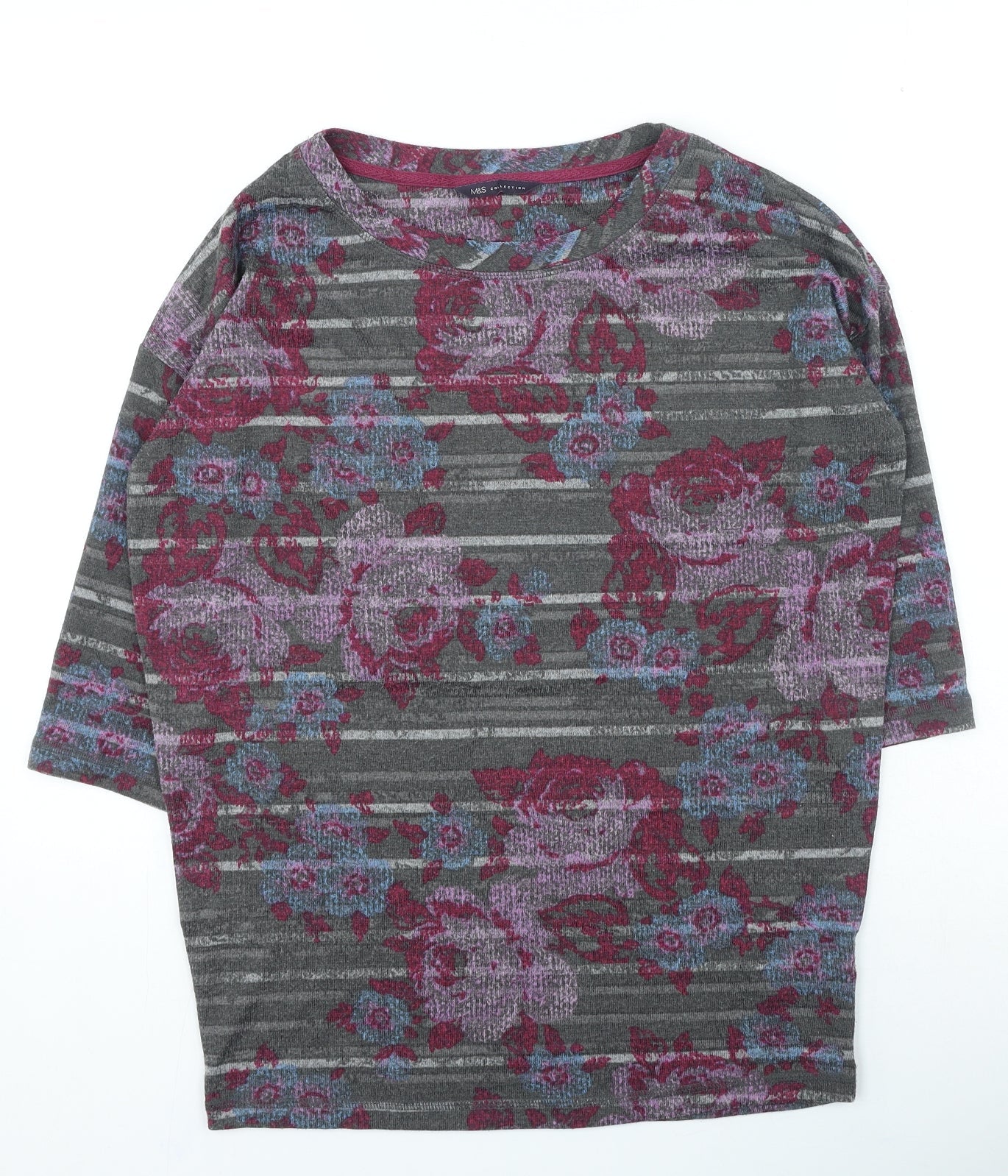 Womens UK Size 8 Marks and Spencer Multicoloured Pullover Jumper