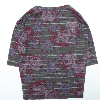 Womens UK Size 8 Marks and Spencer Multicoloured Pullover Jumper