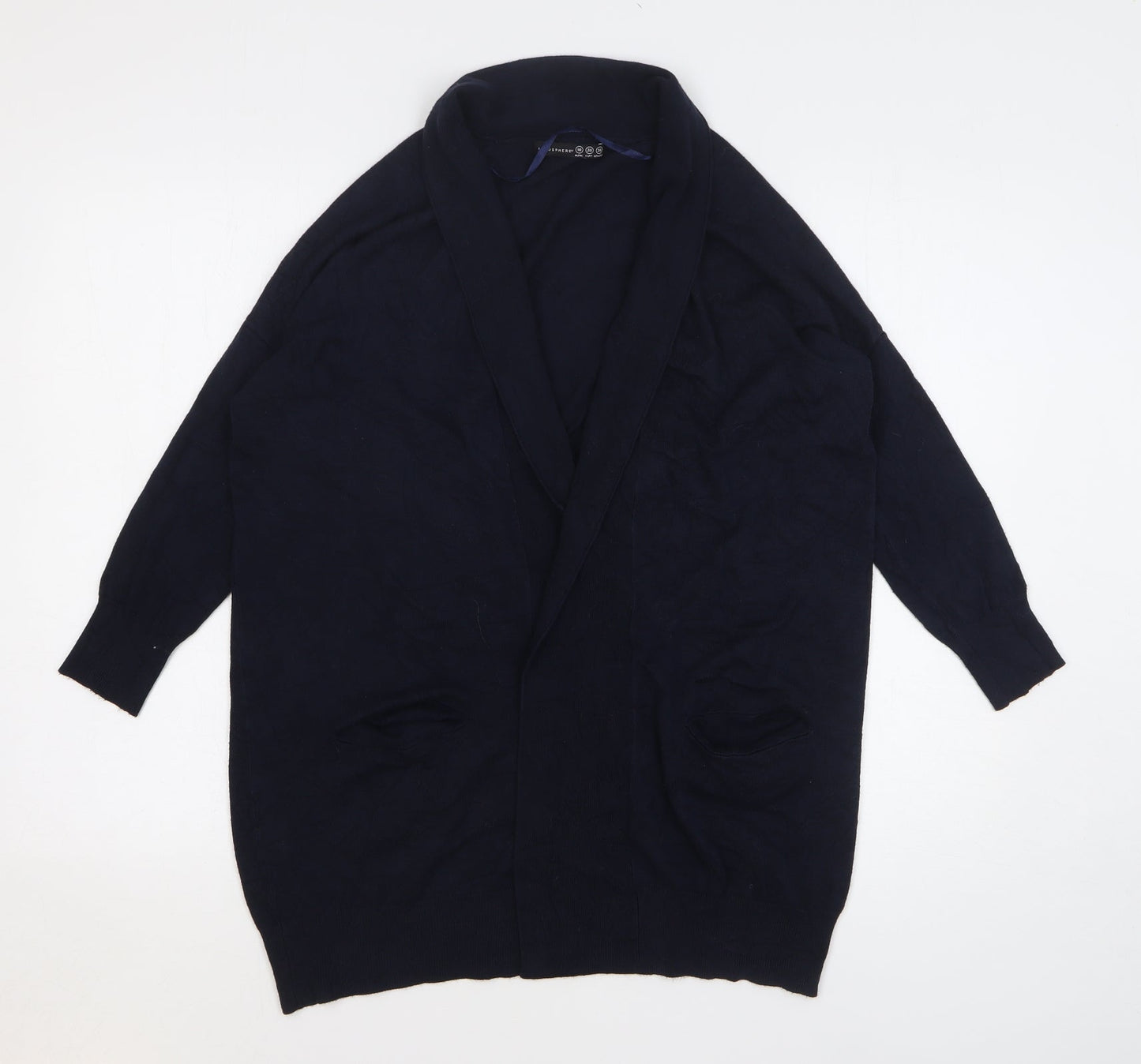 Womens UK Size 10 Atmosphere Blue Cardigan Jumper