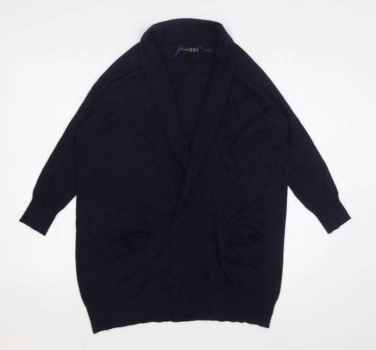 Womens UK Size 10 Atmosphere Blue Cardigan Jumper