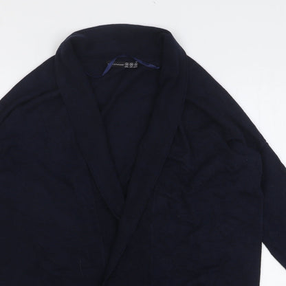 Womens UK Size 10 Atmosphere Blue Cardigan Jumper