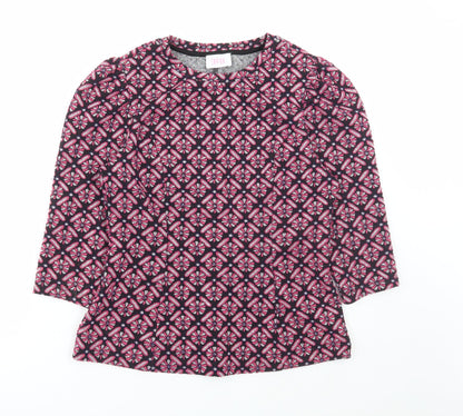 Womens UK Size M Savida Pink Basic T-Shirt