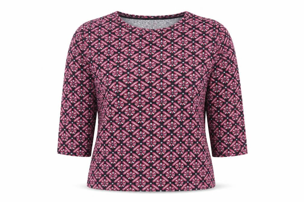 Womens UK Size M Savida Pink Basic T-Shirt
