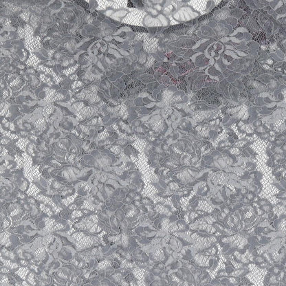 Womens UK Size 12 New Look Grey Cropped T-Shirt