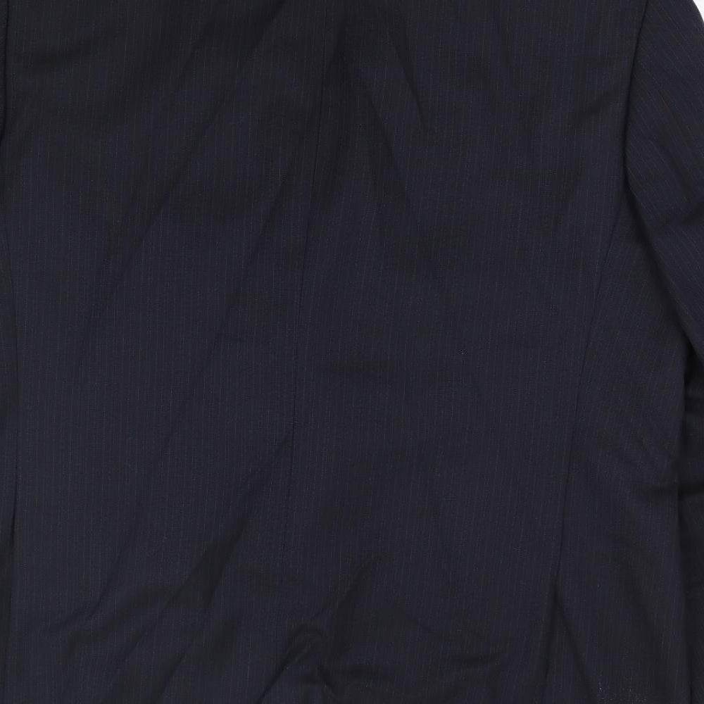 Mens UK Size 46 Wellington Regular Blue Suit Jacket