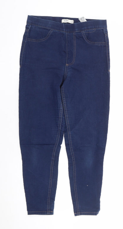 Womens UK Size 8 Marks and Spencer Regular Fit Jegging Blue Jeans