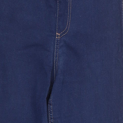 Womens UK Size 8 Marks and Spencer Regular Fit Jegging Blue Jeans