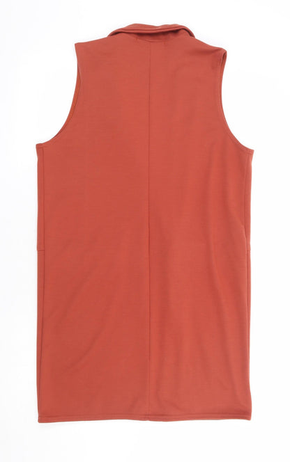 Womens UK Size 12 Parisian Collection Orange Gilet