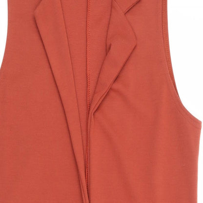 Womens UK Size 12 Parisian Collection Orange Gilet