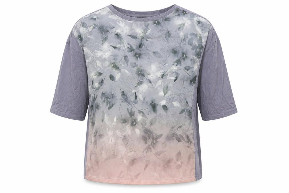 Womens UK Size 14 Bonmarché Grey Basic Blouse