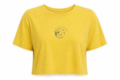 Womens UK Size 14 New Look Yellow Basic T-Shirt
