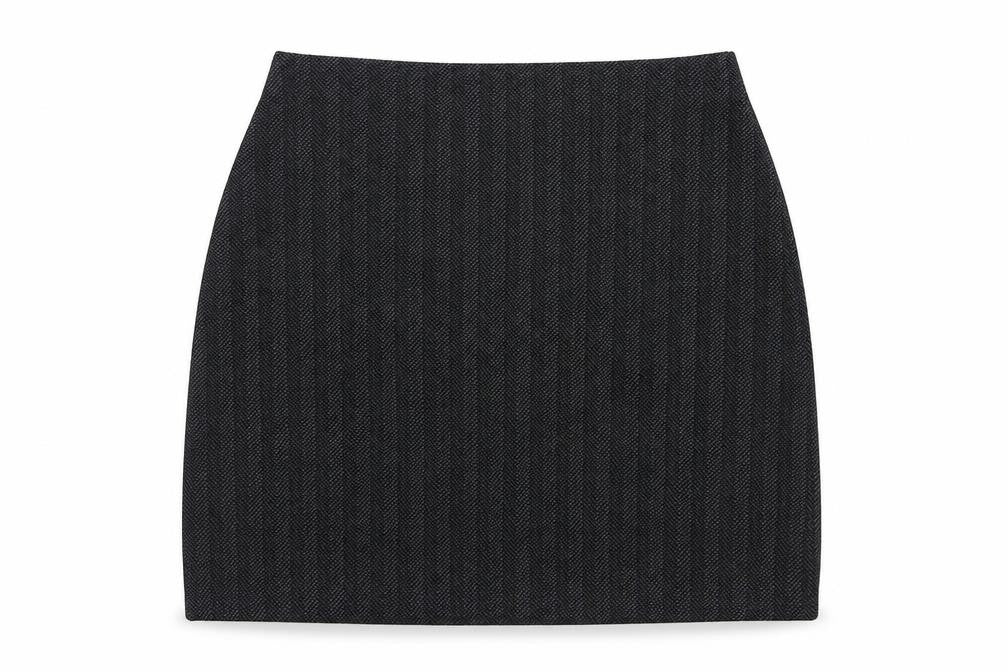 Womens UK Size 8 F&F Straight & Pencil Jersey Skirt