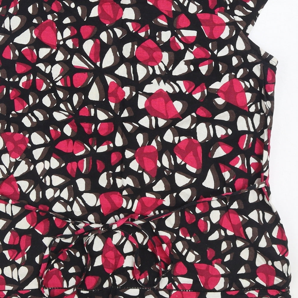 Womens UK Size 8 Marks and Spencer Multicoloured Basic Blouse