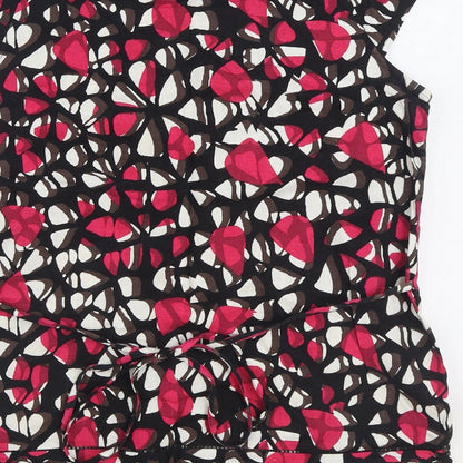 Womens UK Size 8 Marks and Spencer Multicoloured Basic Blouse