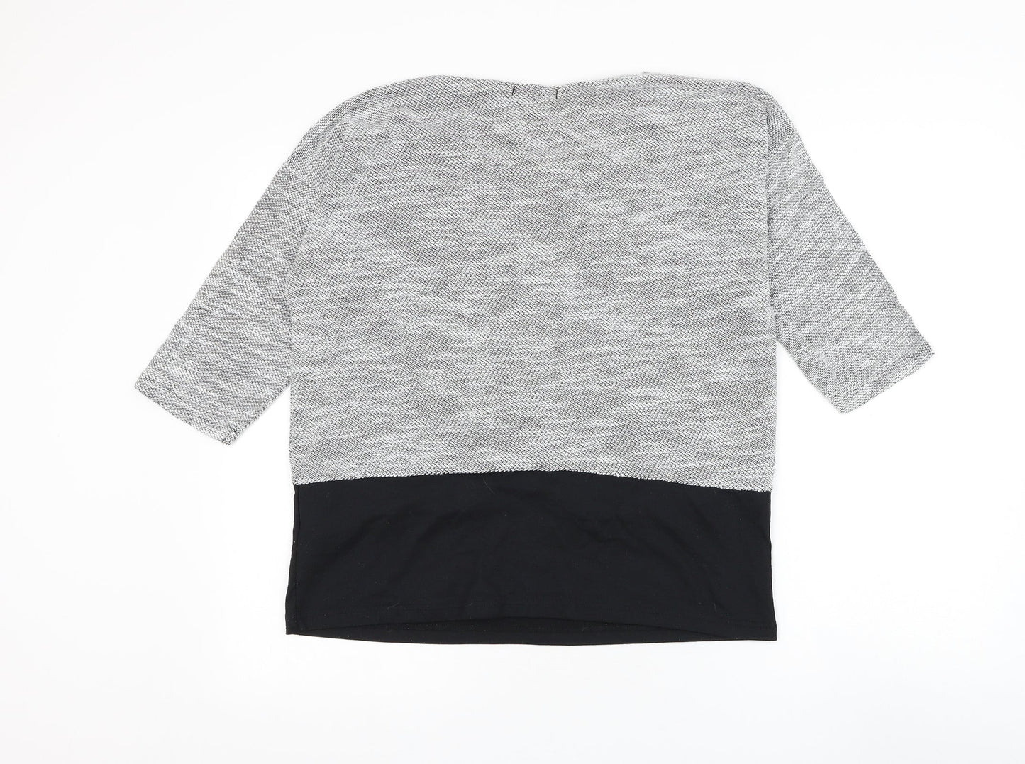 Womens UK Size 10 ESMARA Grey Pullover Jumper