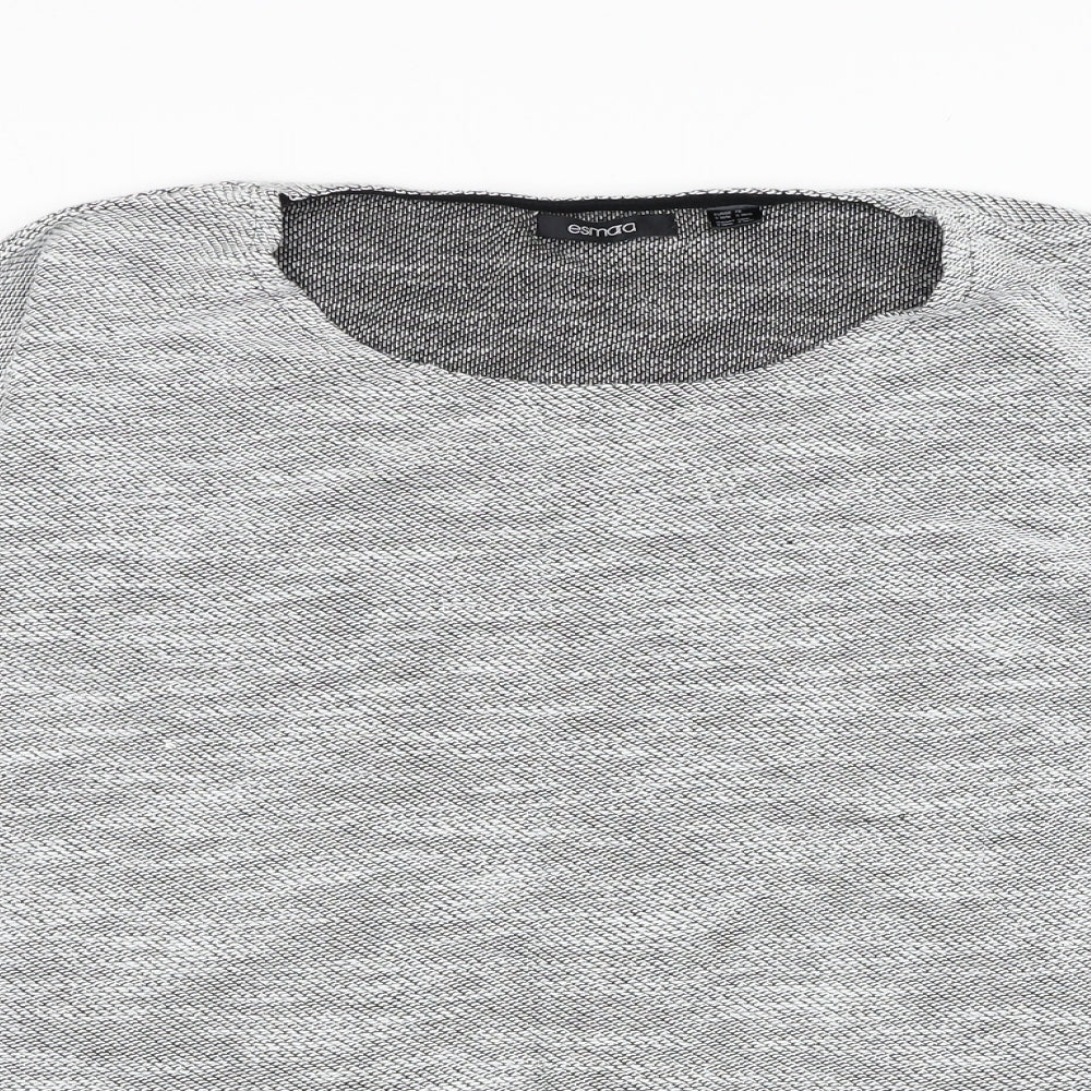 Womens UK Size 10 ESMARA Grey Pullover Jumper