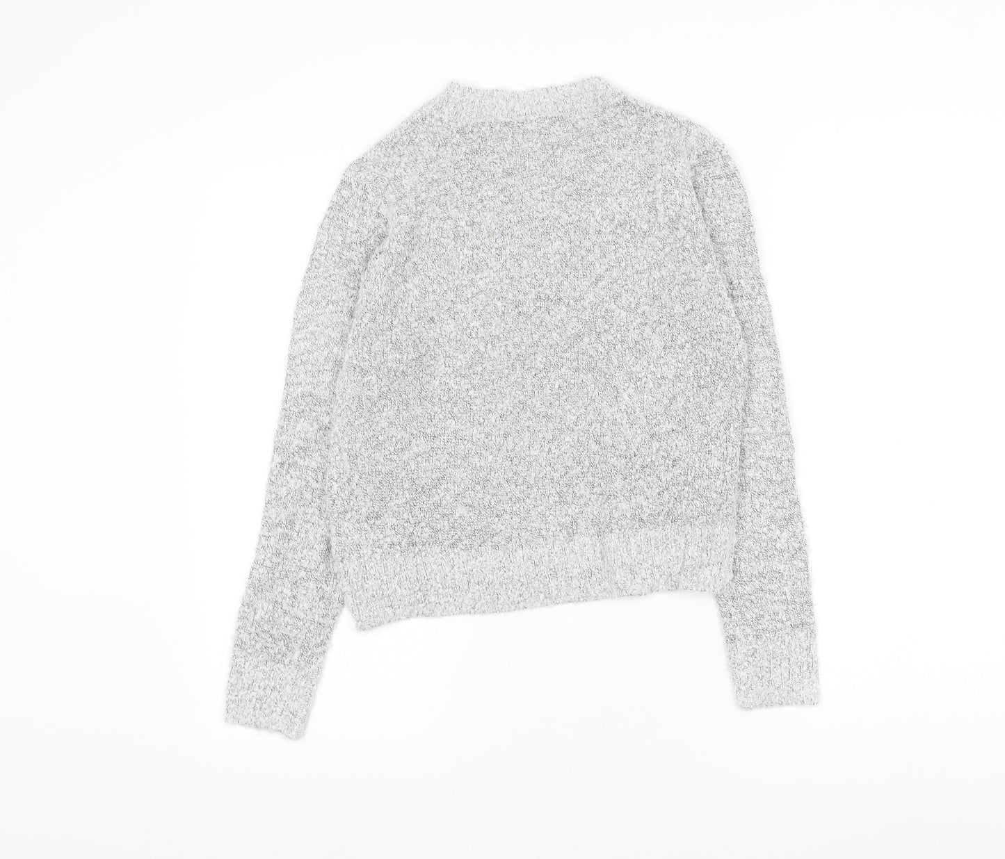 Womens UK Size XS Divided by H&M Grey Pullover Jumper