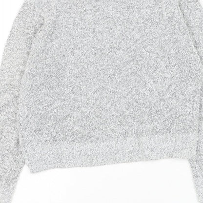 Womens UK Size XS Divided by H&M Grey Pullover Jumper