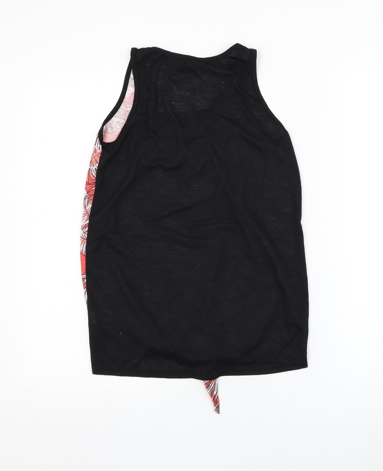 Womens UK Size 8 Dunnes Stores Red Basic Tank
