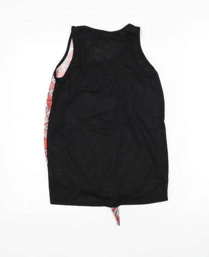 Womens UK Size 8 Dunnes Stores Red Basic Tank