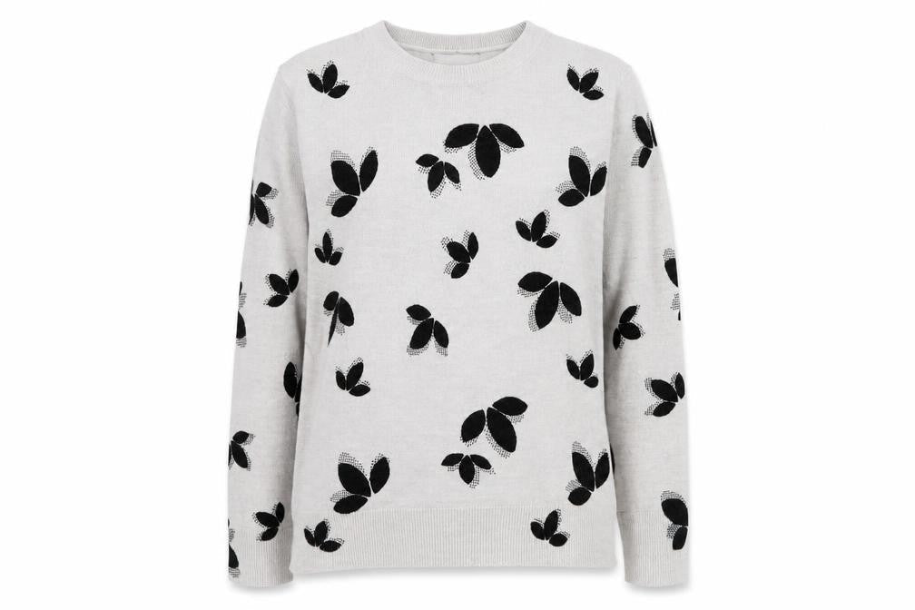 Womens UK Size 10 Marks and Spencer Grey Pullover Jumper
