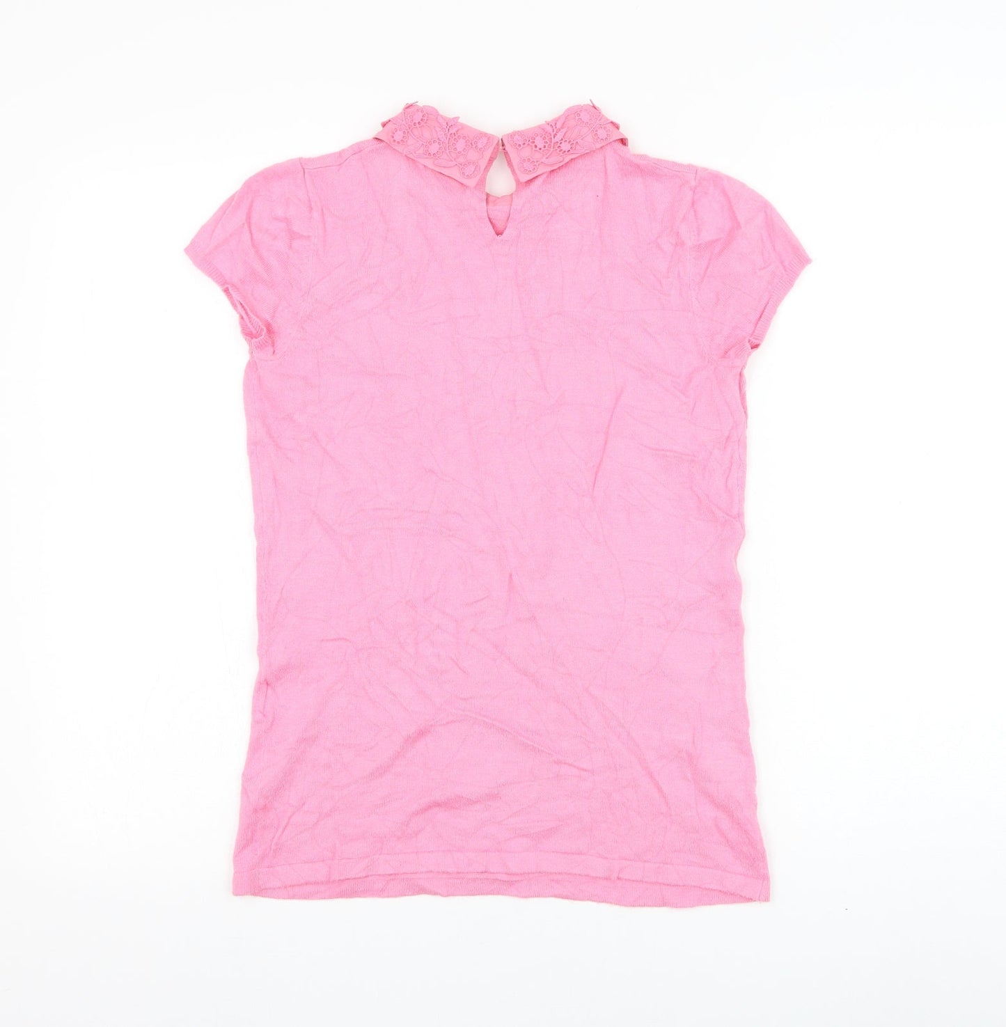Womens UK Size 10 Warehouse Pink Pullover Jumper