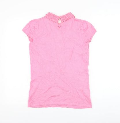 Womens UK Size 10 Warehouse Pink Pullover Jumper