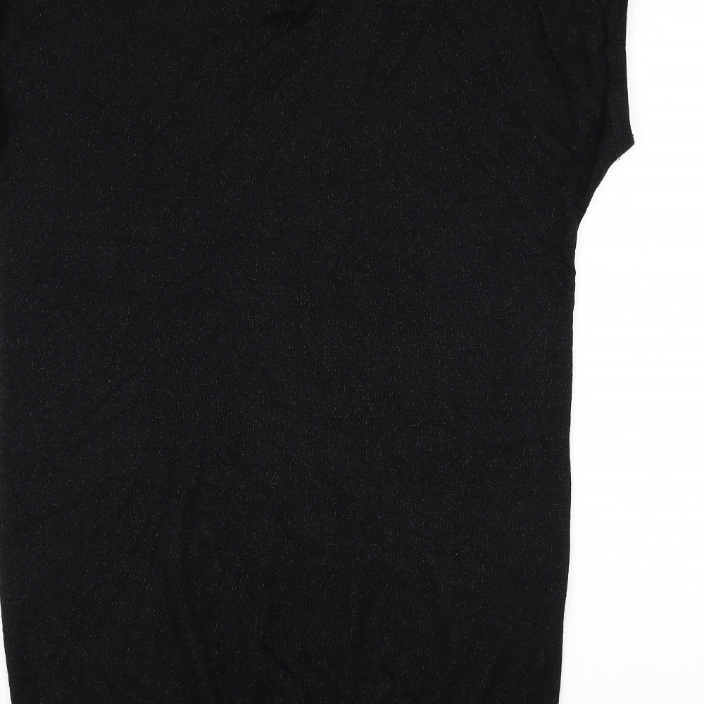 Womens UK Size 12 Dorothy Perkins Black Pullover Jumper