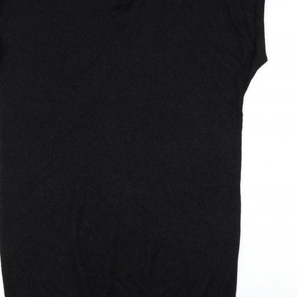 Womens UK Size 12 Dorothy Perkins Black Pullover Jumper