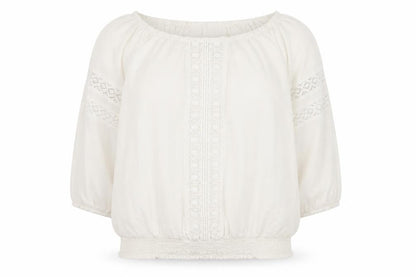 Womens UK Size 12 Dorothy Perkins White Basic Blouse