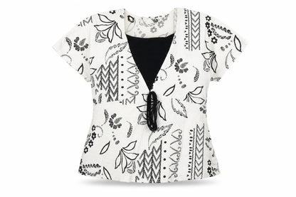 Womens UK Size S Saloos White Basic Blouse