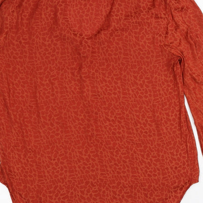 Womens UK Size 6 NEXT Red Basic Blouse